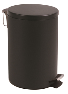 Poubelle de cuisine comète noir mat 30L - B HOME