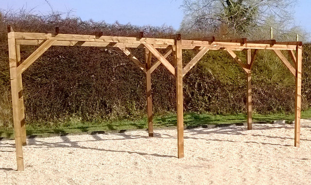 Carport en sapin  5,10 x 3m - SUN BOIS
