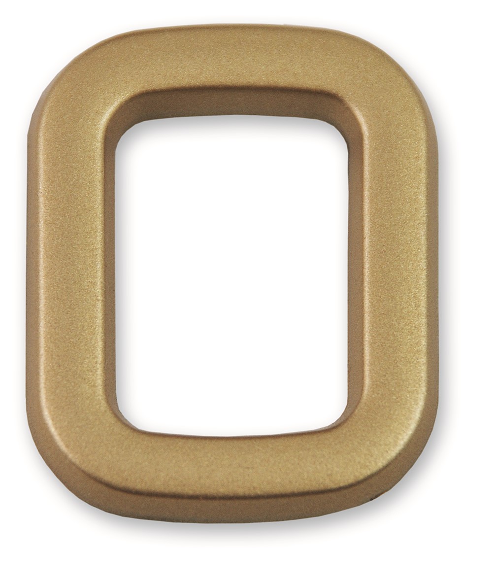 chiffre doré adhésif 