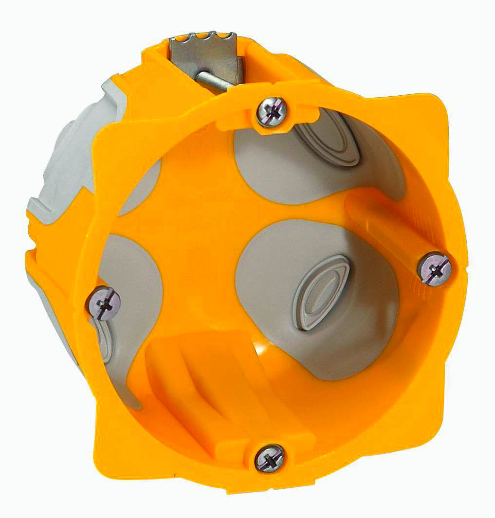 plaque de plâtre 1 poste profondeur 40mm - LEGRAND