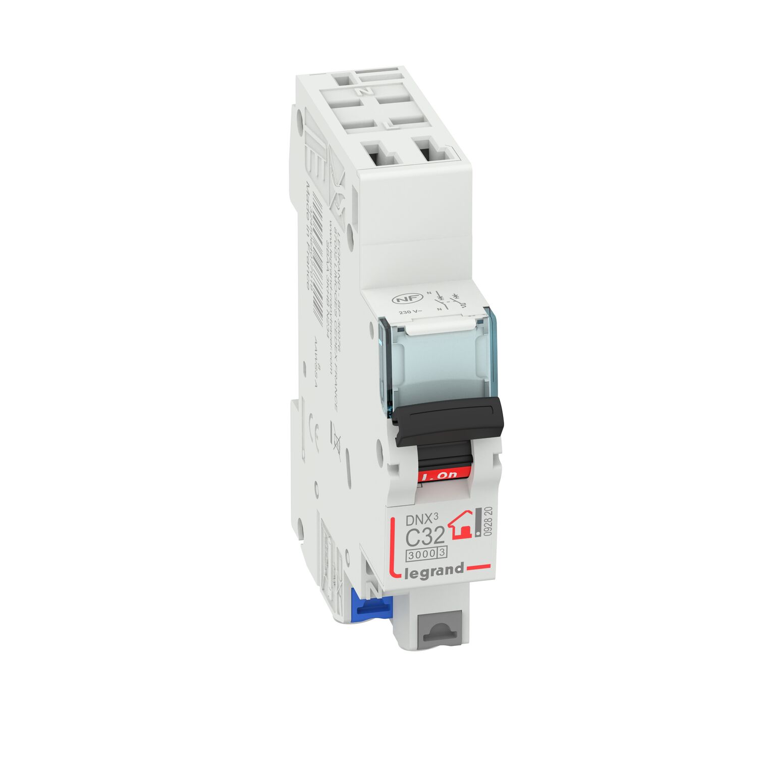 Disjoncteur dnx 4500 230 v - 2a - courbe c - LEGRAND