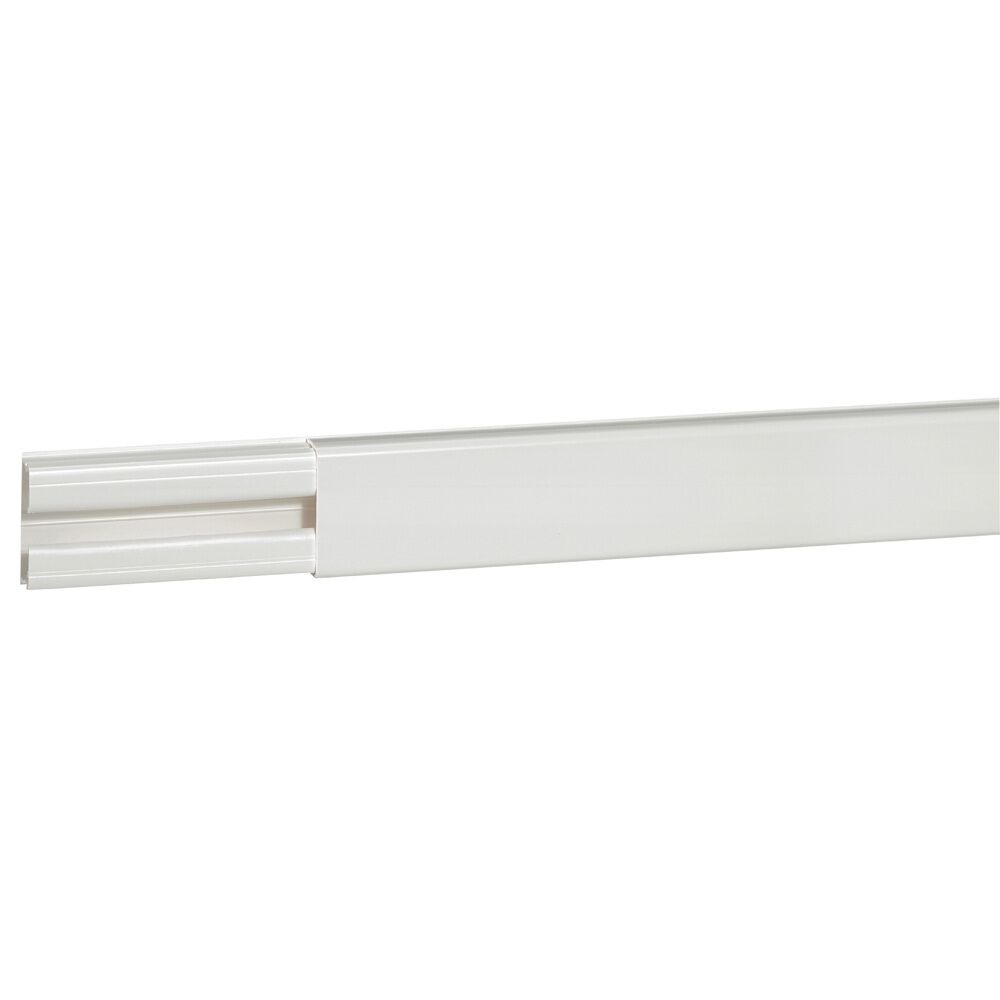 Moulure électrique 20x12.5mm avec cloison - blanc - LEGRAND