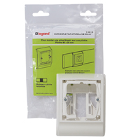 Cadre simple pour montage appareillage mosaic sur plinthe 80x20mm - LEGRAND