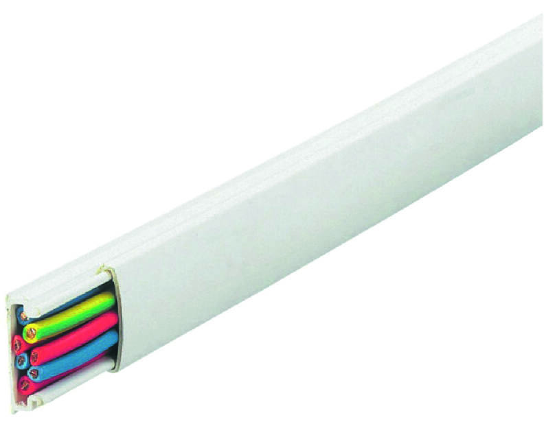 Cache fils 20x10mm - blanc - LEGRAND