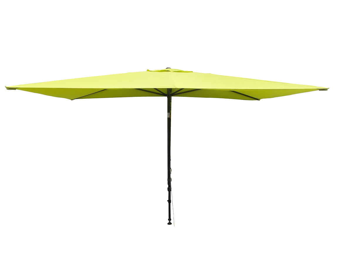 Parasol de balcon Leo vert anis - COULEURS DU MONDE