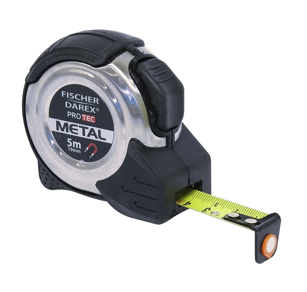 Mesure boitier métal 5mx19mm magnétique autobloquante - FISCHER DAREX