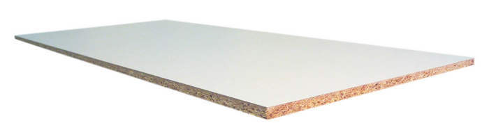 Panneau mélamine blanc pré-découpé ep. 8mm 800 x 600 mm