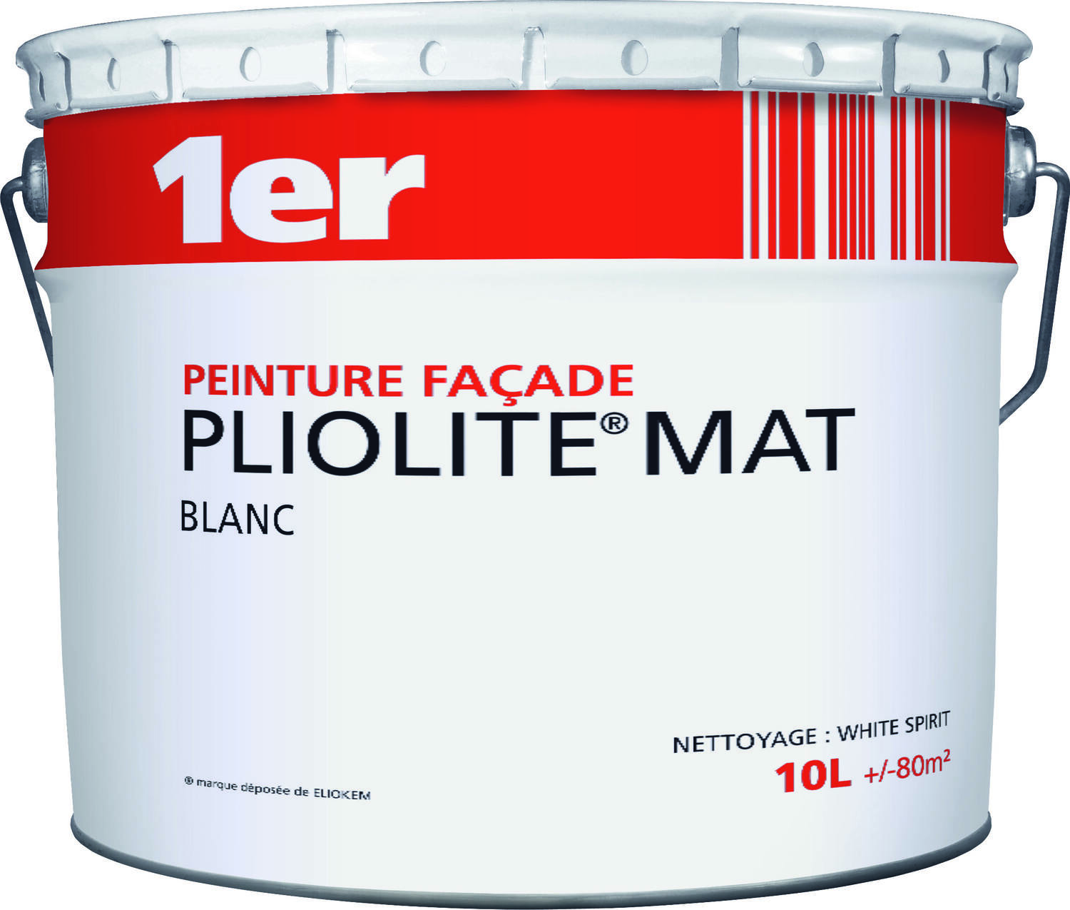 Peinture façade Pliolite blanc - 1ER