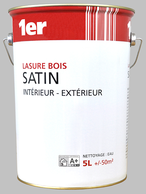 Lasure bois teck 5L satin- MR BRICOLAGE