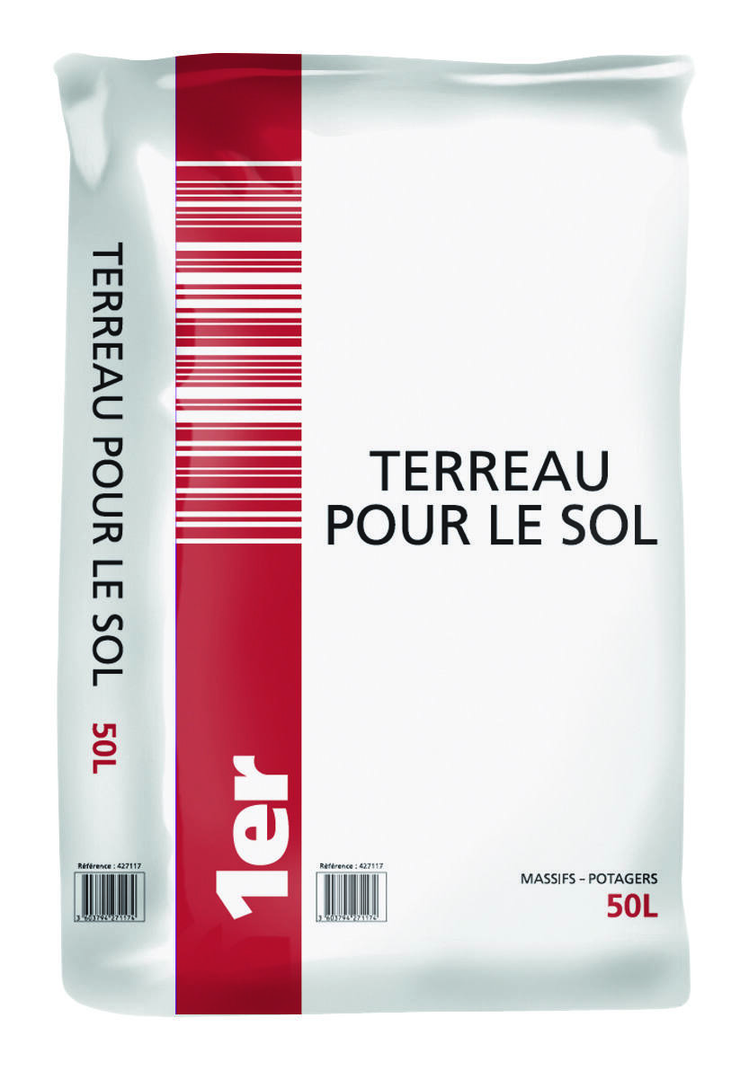 Terreau pour le sol - 50L - 1ER