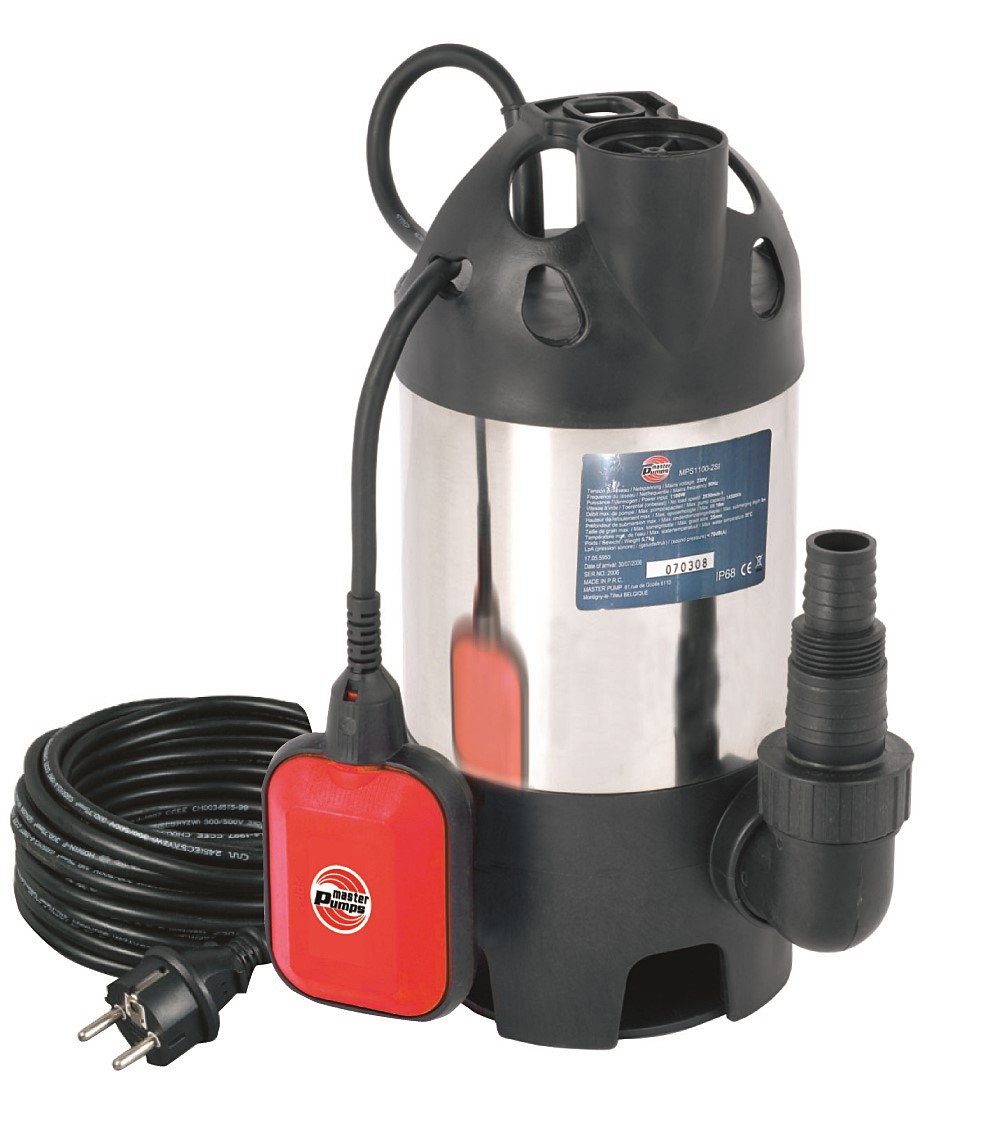 pompe vide caves pour eaux chargées - MASTERPUMP