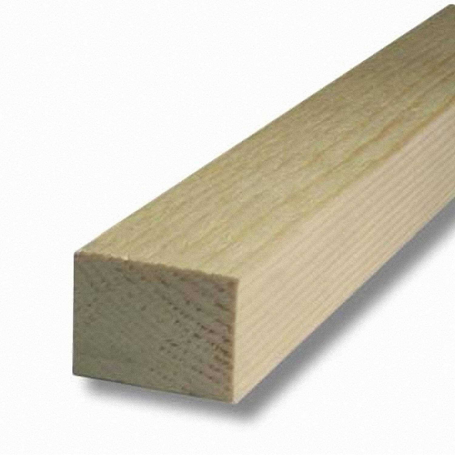 Tasseau brut calibré sapin nord 240cm 50 x 10 mm