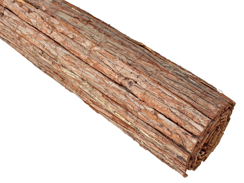 Canisse écorce en pin Double Face 1,50x3m - IDEAL GARDEN