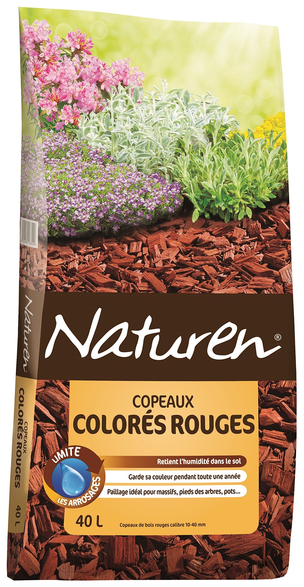copeaux de bois colorés uab