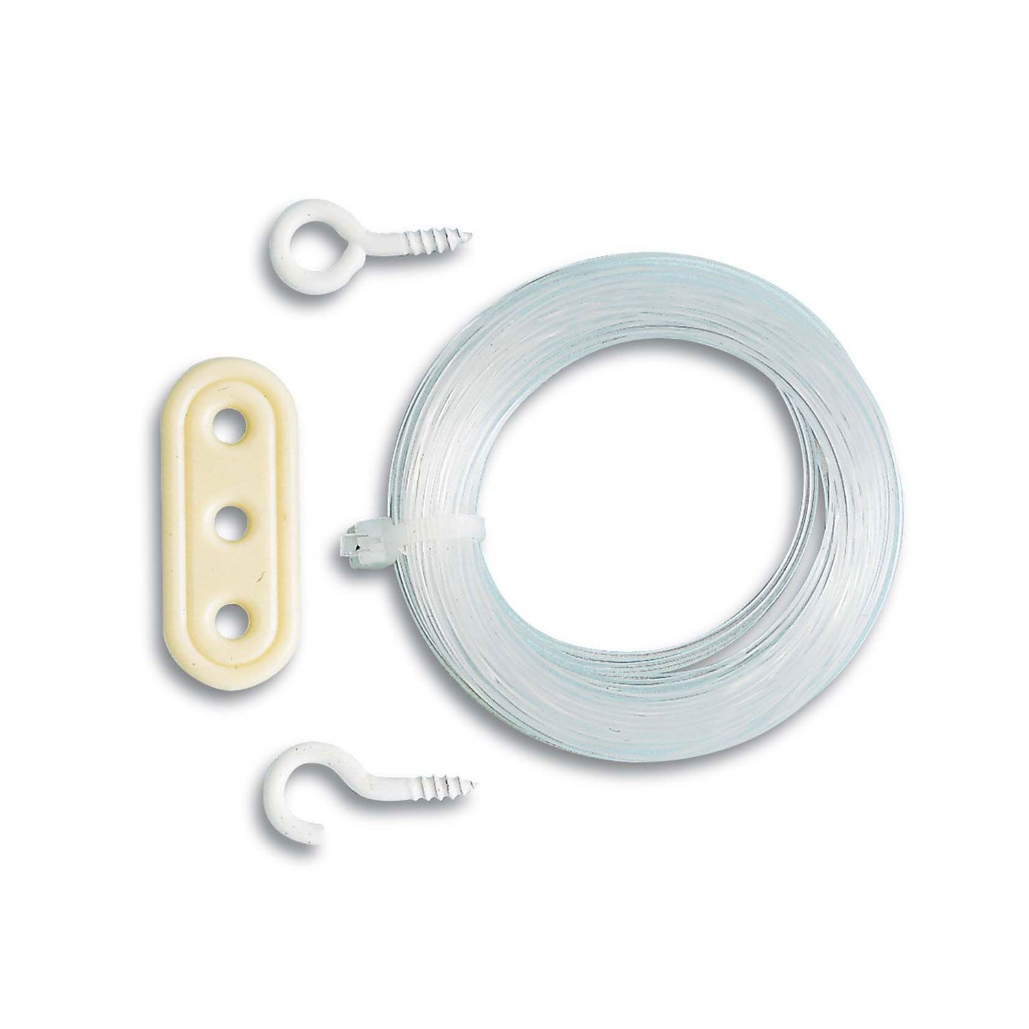 Fil nylon transparent avec tendeur et piton - CHAPUIS