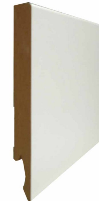 plinthe mdf blanche droite - SUP BOIS