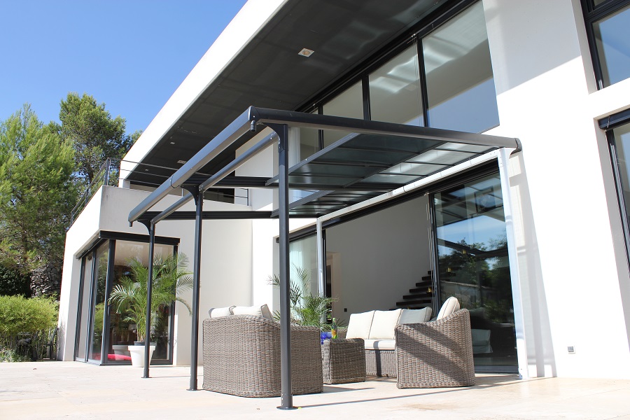 Structure de tonnelle azura - Couleurs du Monde