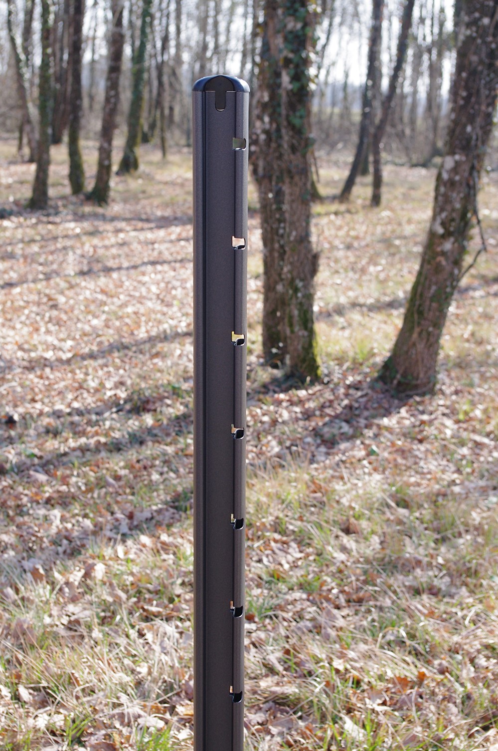 poteau de clôture isis hauteur 2.20m vert - LIPPI