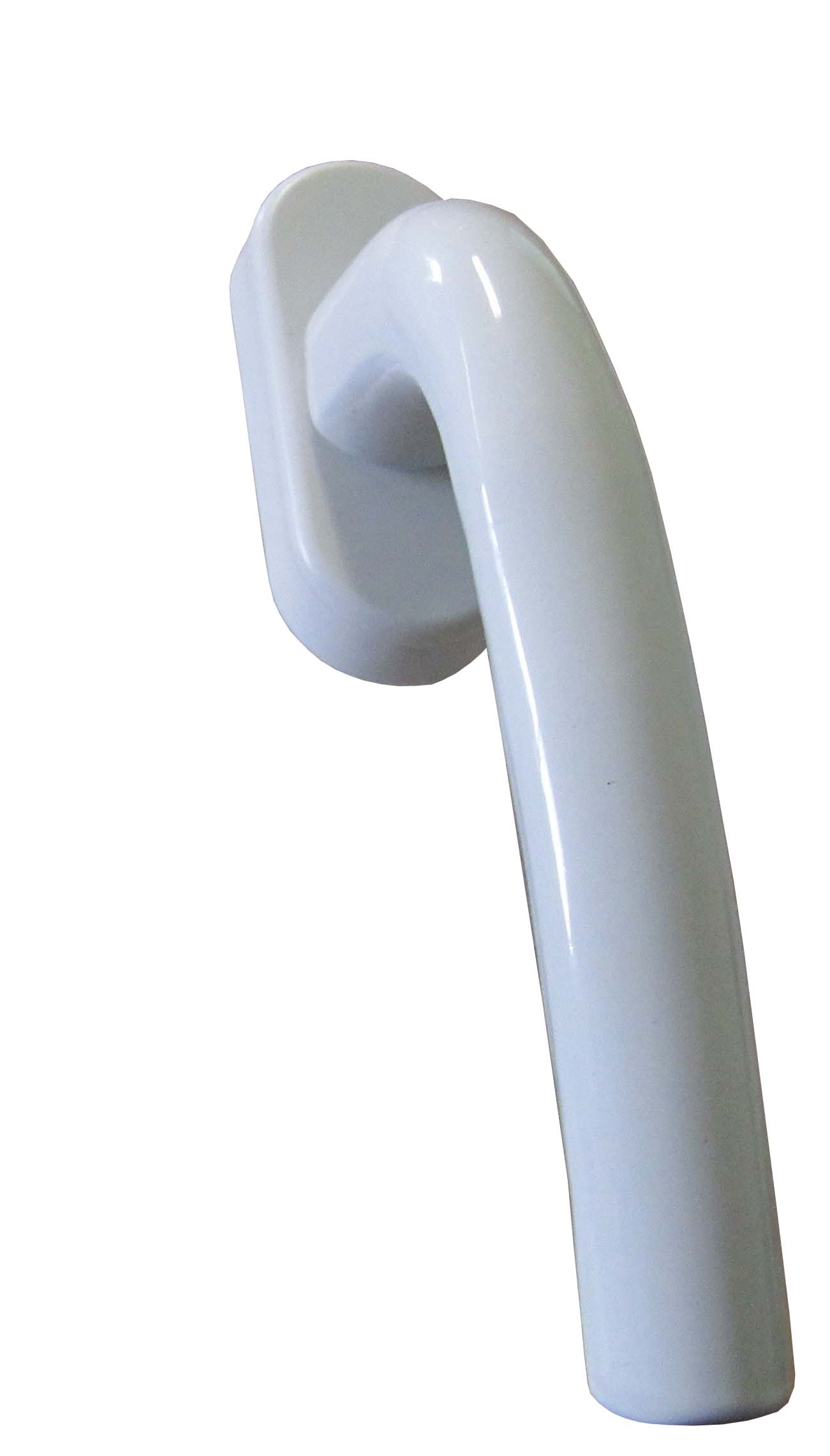 Poignée de porte oscillo-battante alu blanc - CHAINEY