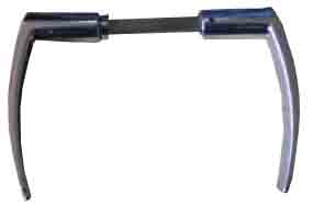 Béquille chantier alu carre de 6mm - CHAINEY