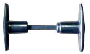 Bouton chantier alu poli 7mm - CHAINEY