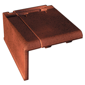 tuile de rive gauche régence brun vieilli - MONIER