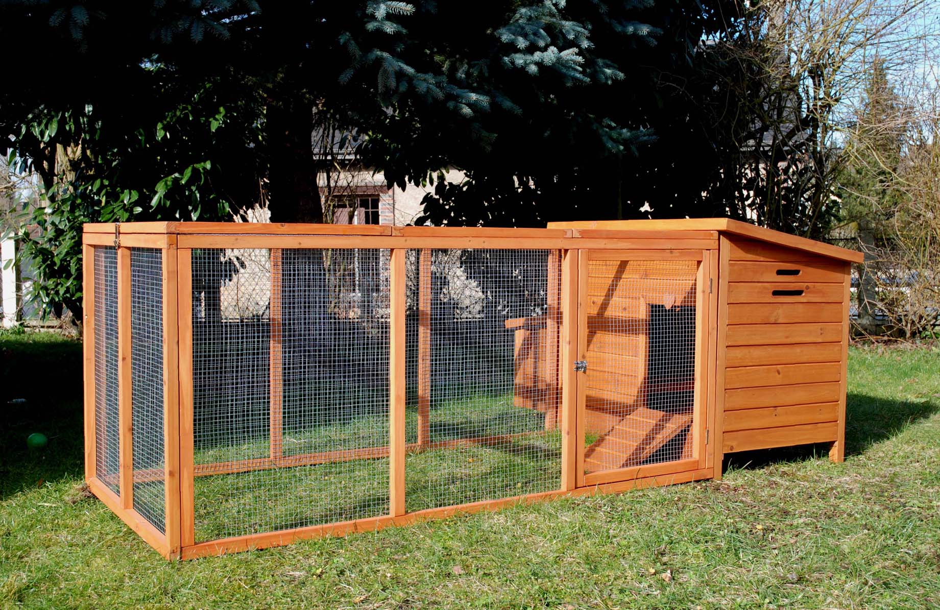 poulailler run space - LIFLAND