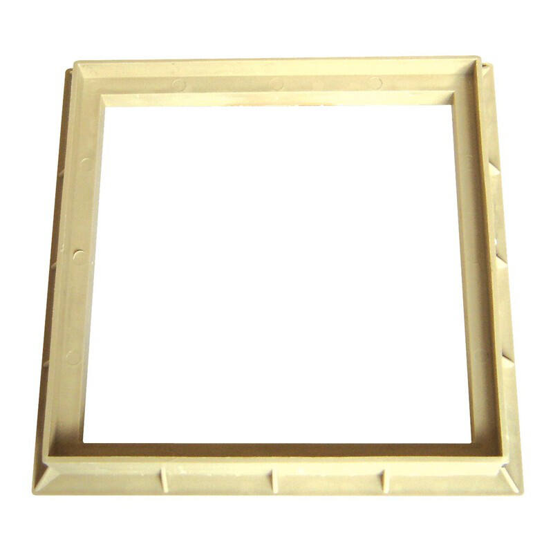 cadre 30 x 30 cm sable polypropilène - INTERPLAST