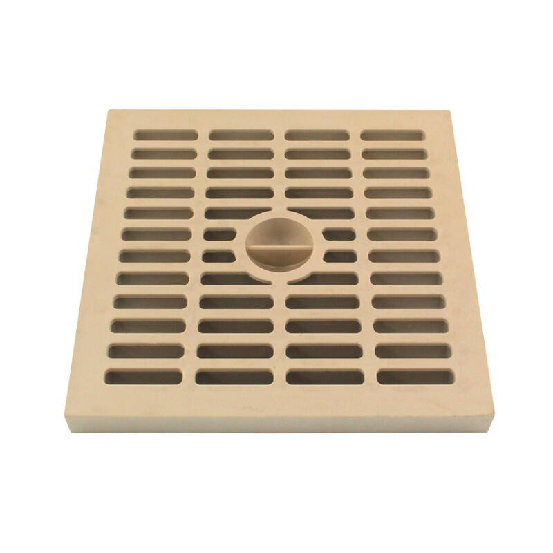 grille légère 20x20cm sable polypropylène - INTERPLAST