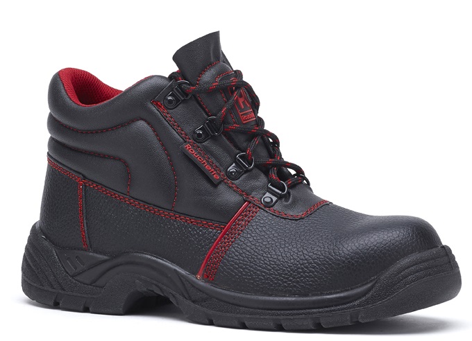 Chaussure sécurité haute Shock cuir noir T.41 - ROUCHETTE