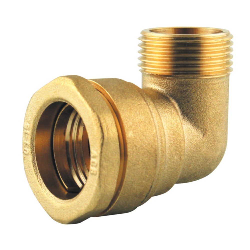 coude male laiton compression d32 male 1