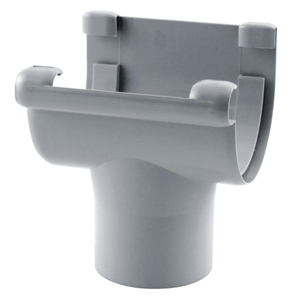 naissance centrale pvc 16 grise à coller - INTERPLAST