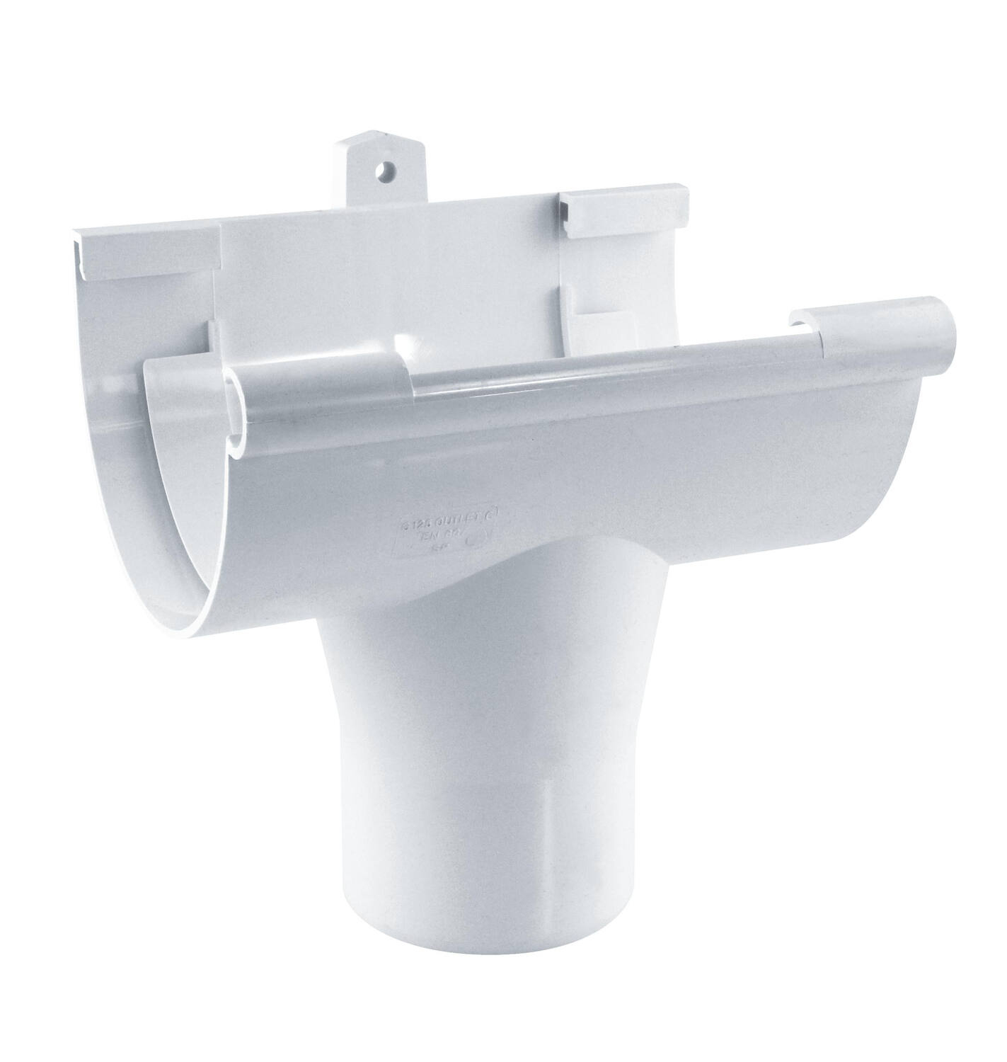 naissance centrale pvc 25 blanche à coller - INTERPLAST