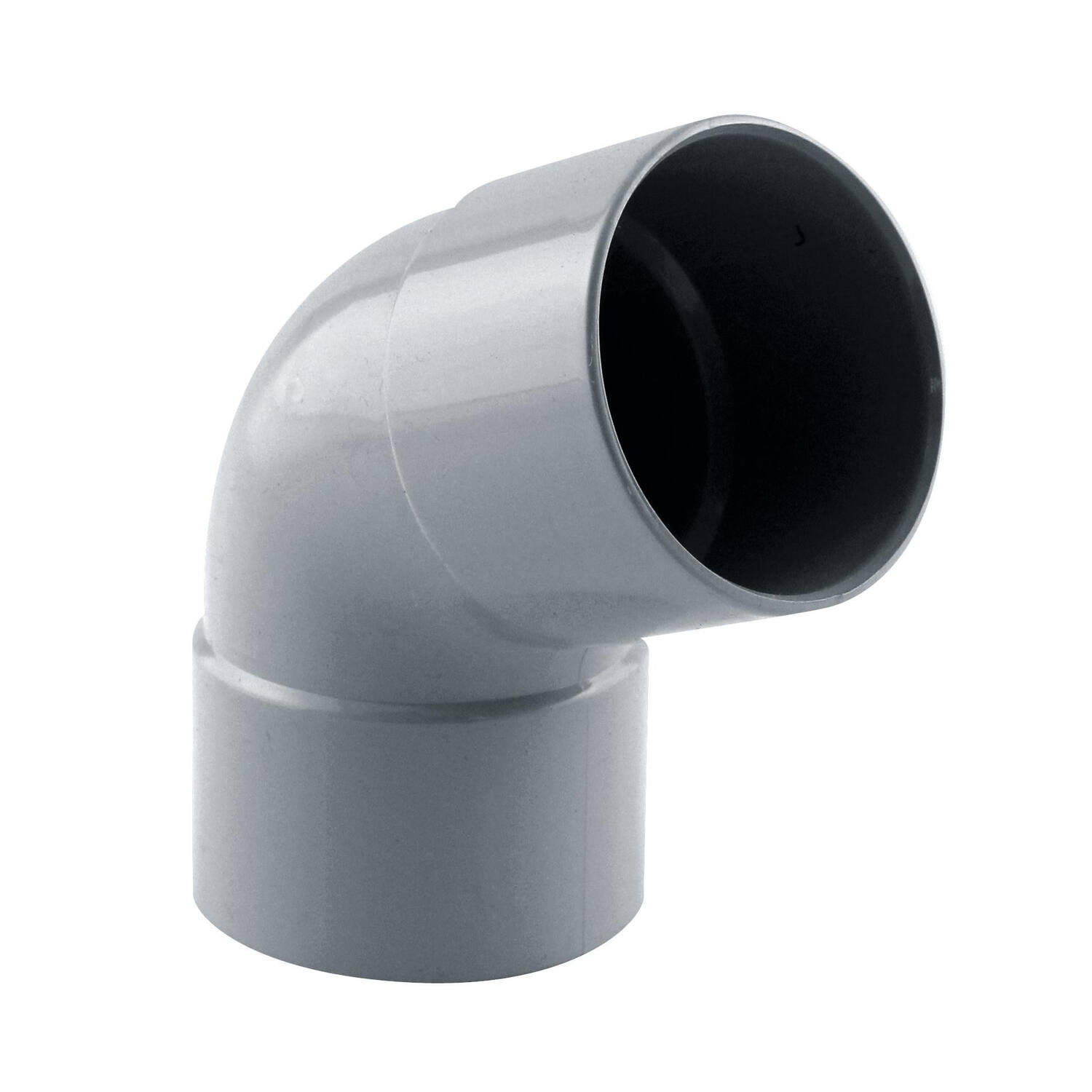coude gouttière 67° ff pvc 50 gris - INTERPLAST