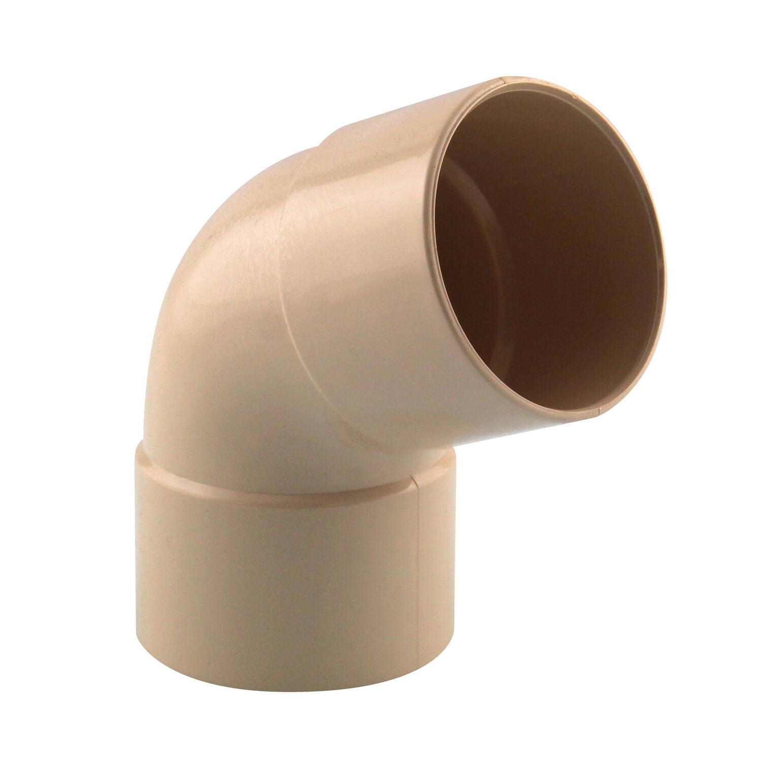 coude gouttière 67° ff pvc 50 sable - INTERPLAST