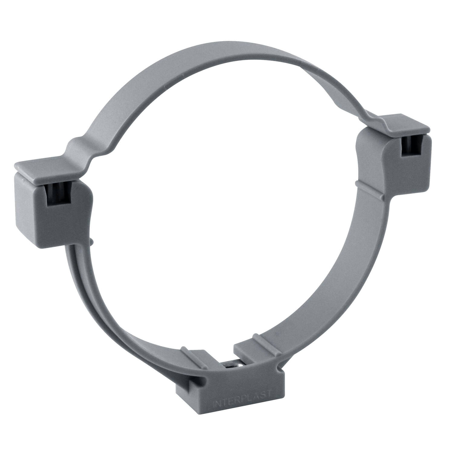 collier nylon ø 80 gris x 2 - INTERPLAST