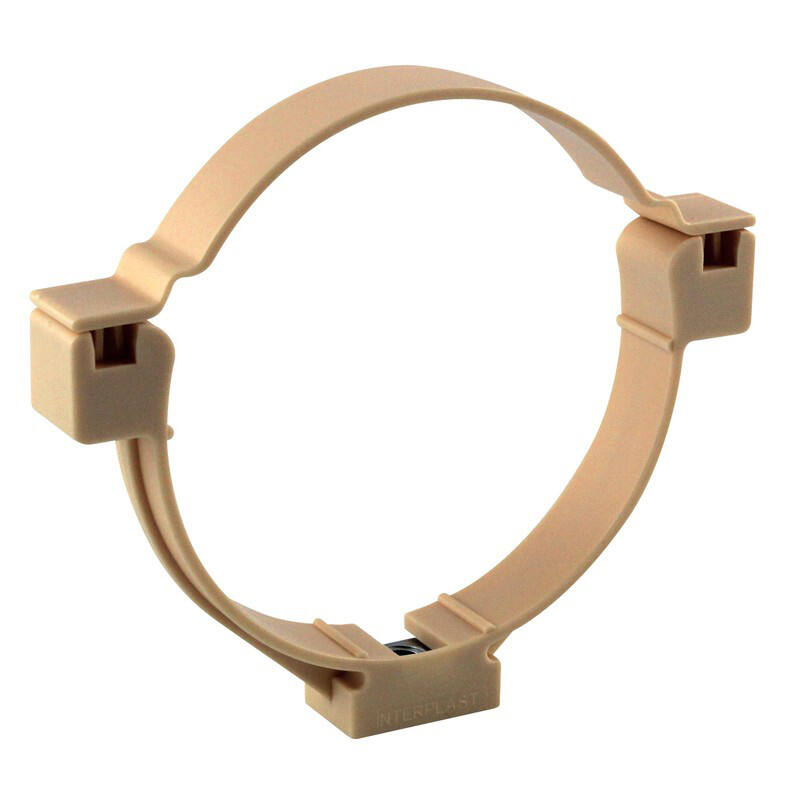 collier nylon ø 80 sable x 2 - INTERPLAST