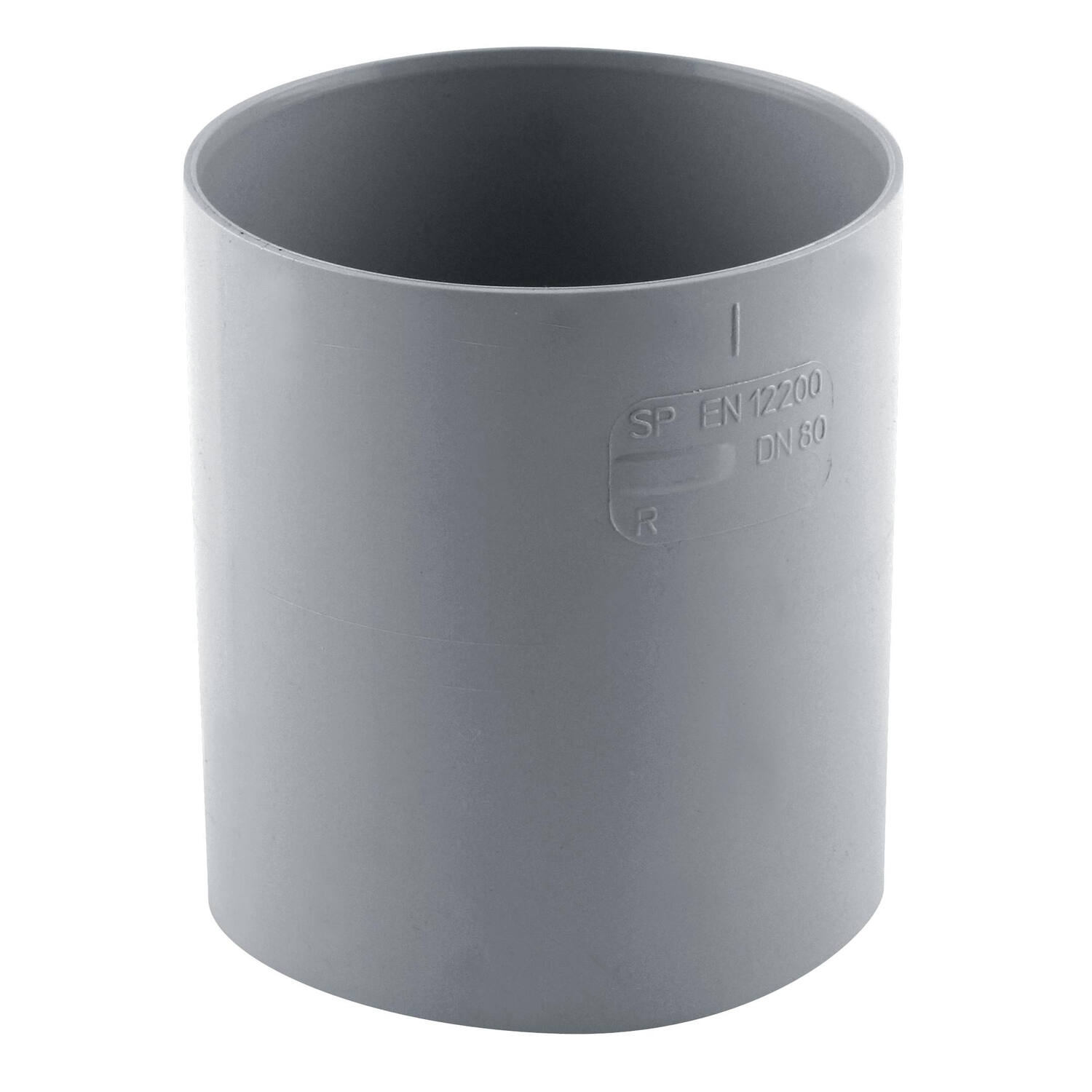 manchon gouttière ff pvc 80 gris - INTERPLAST