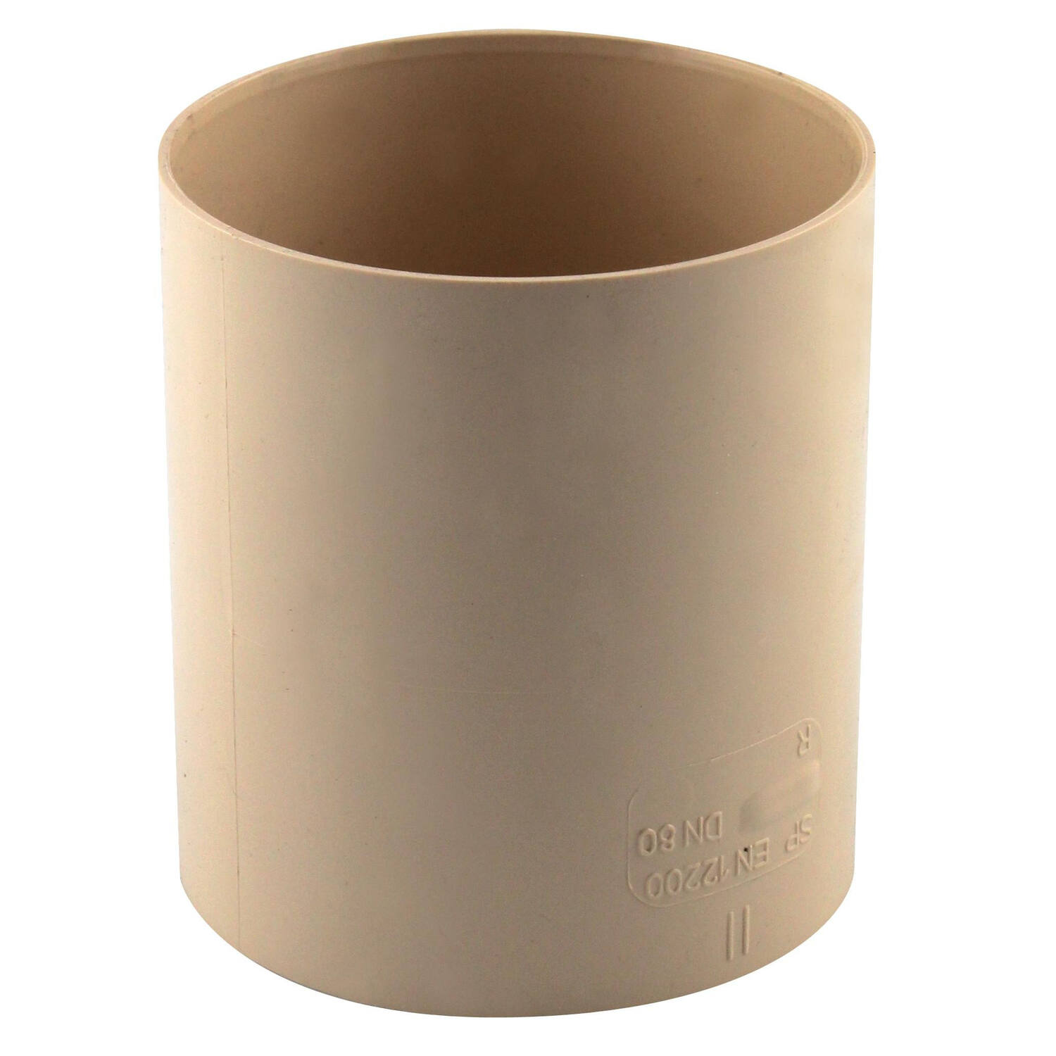 manchon gouttière ff pvc 80 sable - INTERPLAST