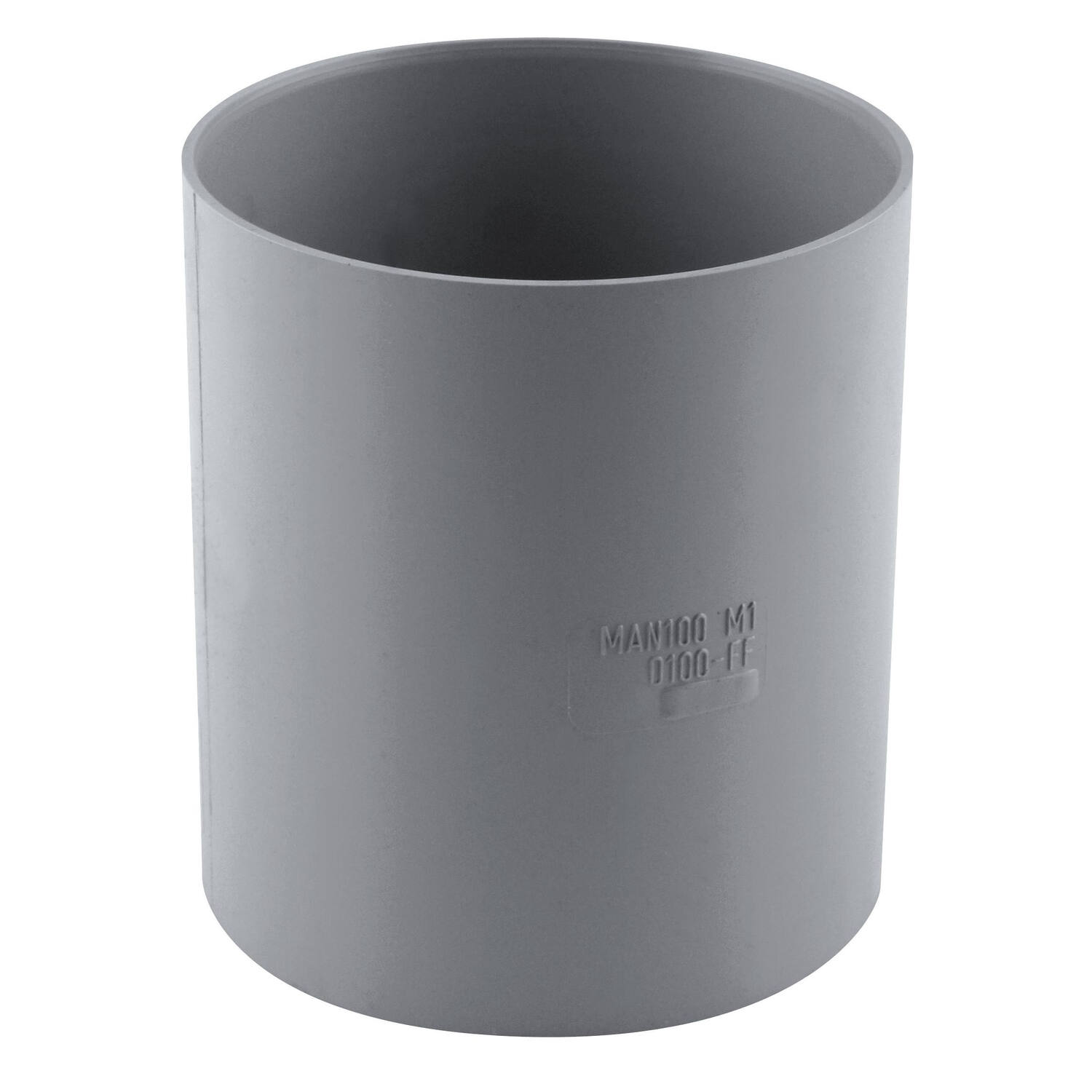 manchon gouttière ff pvc 100 gris à coller - INTERPLAST