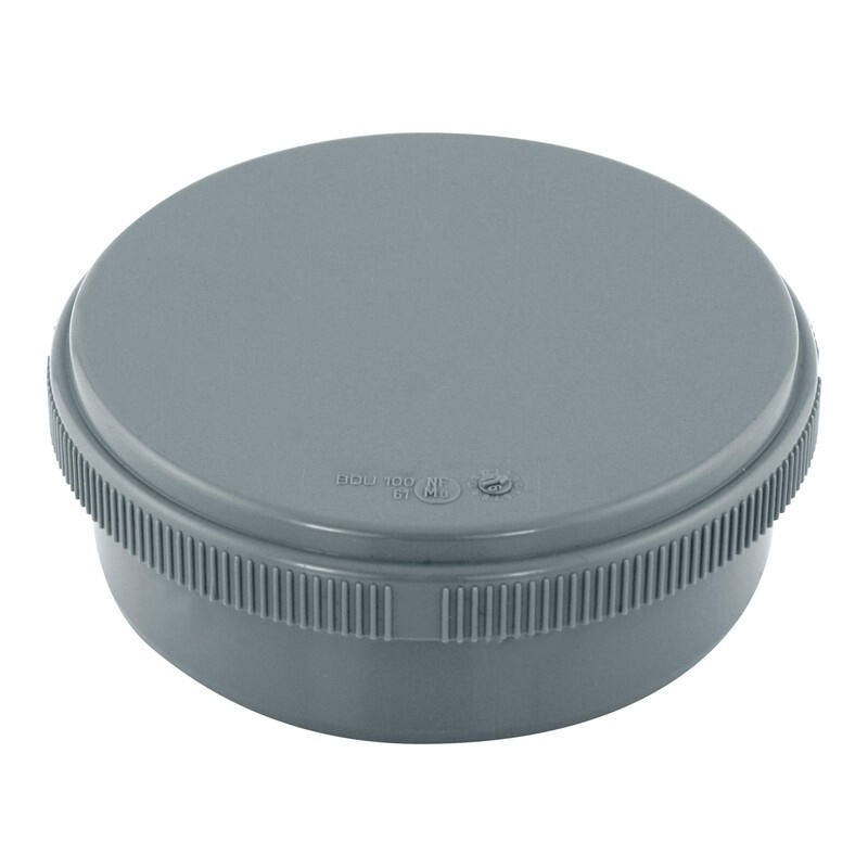 Bouchon pvc male ø 100 nfme - INTERPLAST