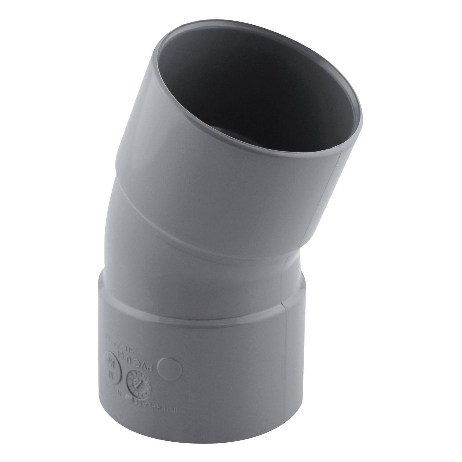 Coude pvc 20° ff ø 50 nfme - INTERPLAST