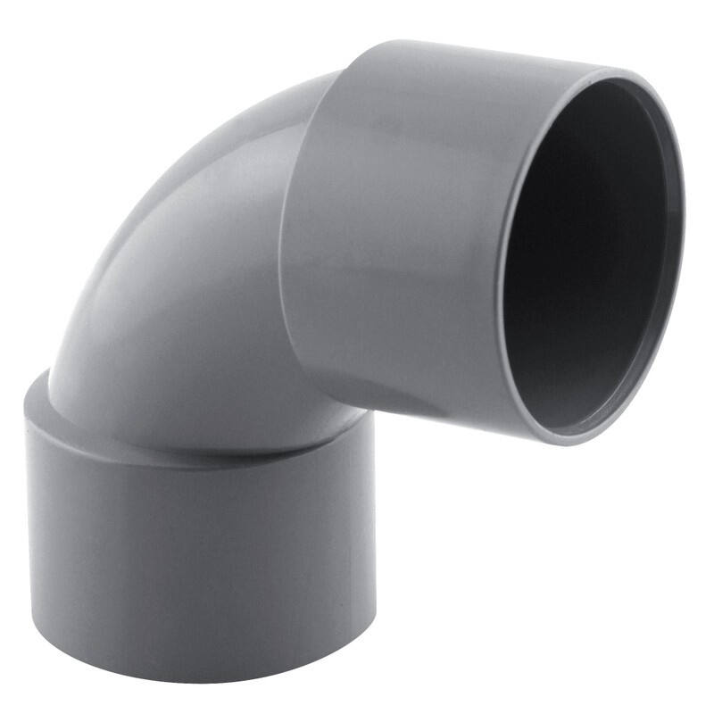 Coude pvc 87° ff ø 40 nfe-nfme - INTERPLAST