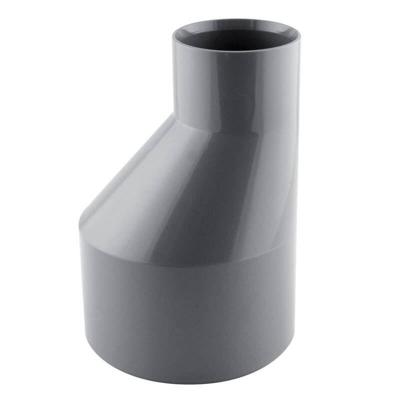 Réduction excentrée pvc mf 100x50 nfme - INTERPLAST