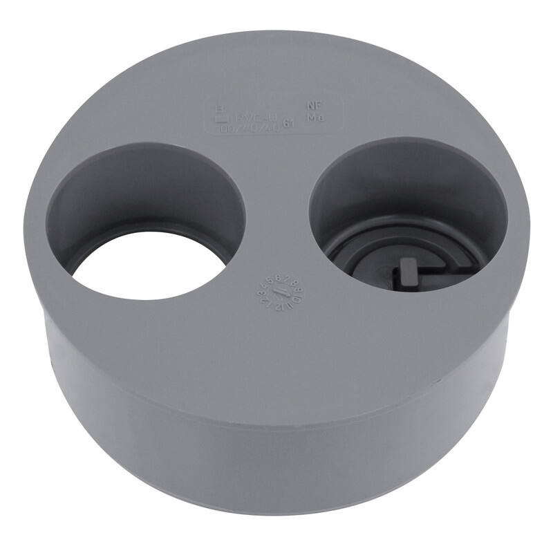 Tampon de réduction pvc mf 93x40x40 nfme - INTERPLAST