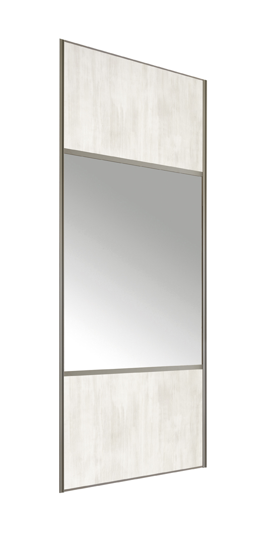 Vantail Brun Sépia redécoupable - Miroir L900 - OPTISSIMES