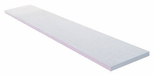 Tablette mélaminée Blanc 18mm 120x40cm