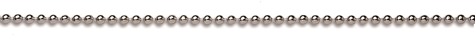 Chaine non soudée boule en laiton (vendu au mètre) - CHAPUIS