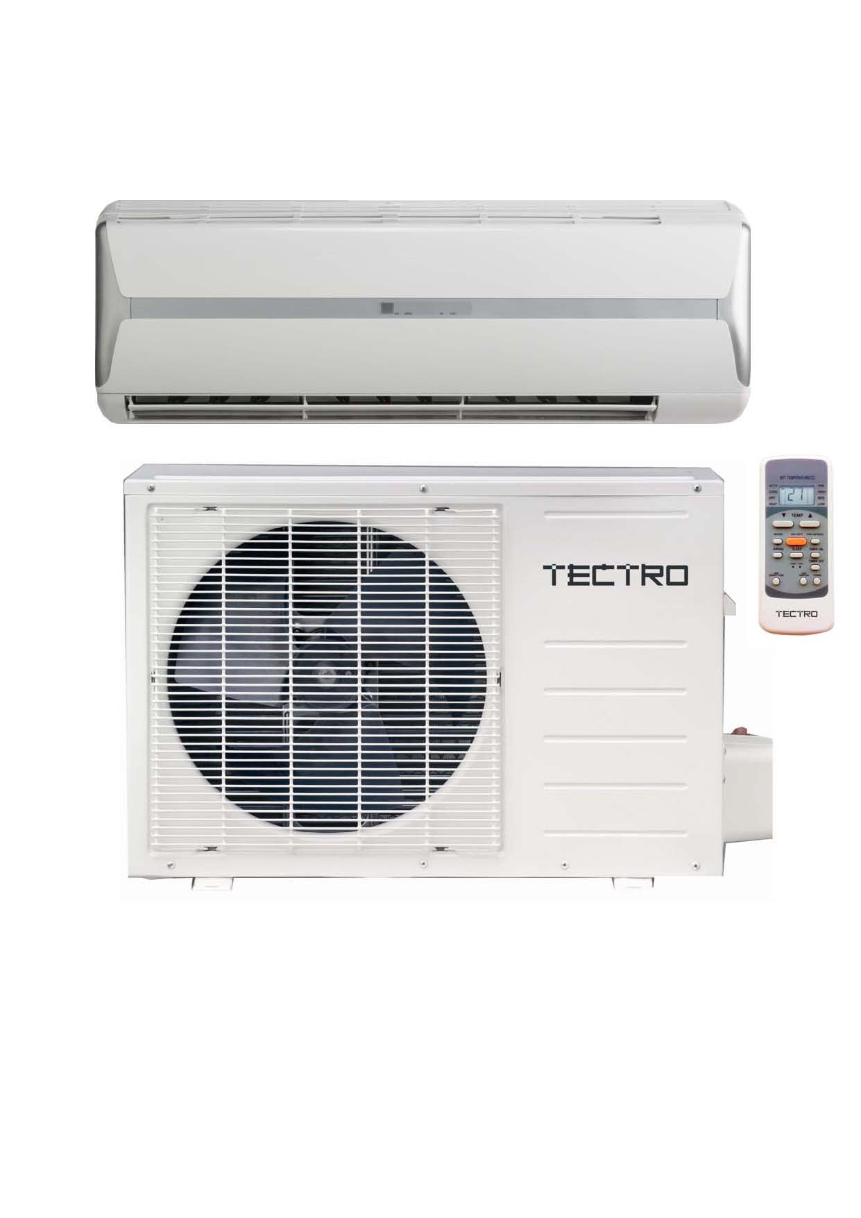 Climatiseur fixe réversible TECTRO TSCS325 prêt à poser