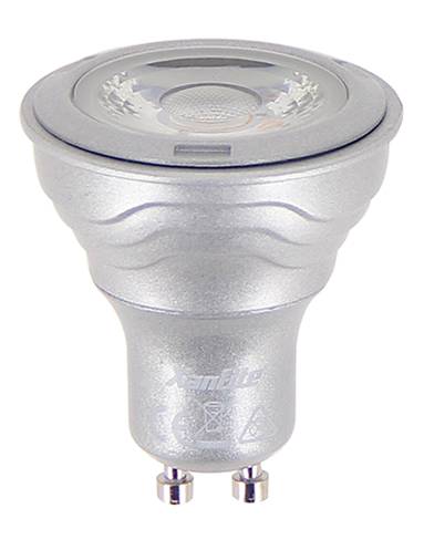 Ampoule led SMD transparent GU10 345lm 90° 5W blanc chaud - XANLITE